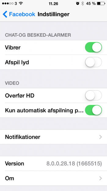 Stop video autostart Facebook-newsfeed