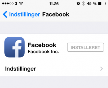Indstil Facebook app på iPhone til ikke at autostarte videoer